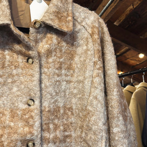 Boucle Plaid Shacket