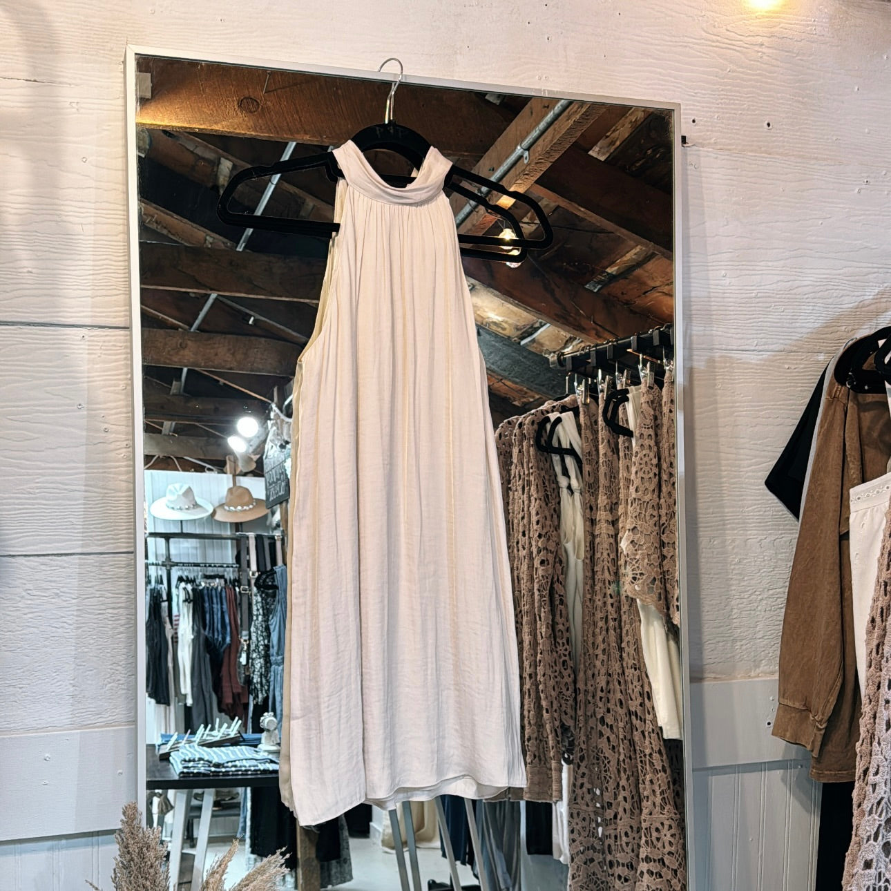 Satin Mock Dress