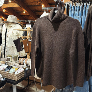 Textured Turtleneck