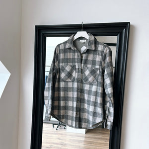 Grey Buffalo Plaid