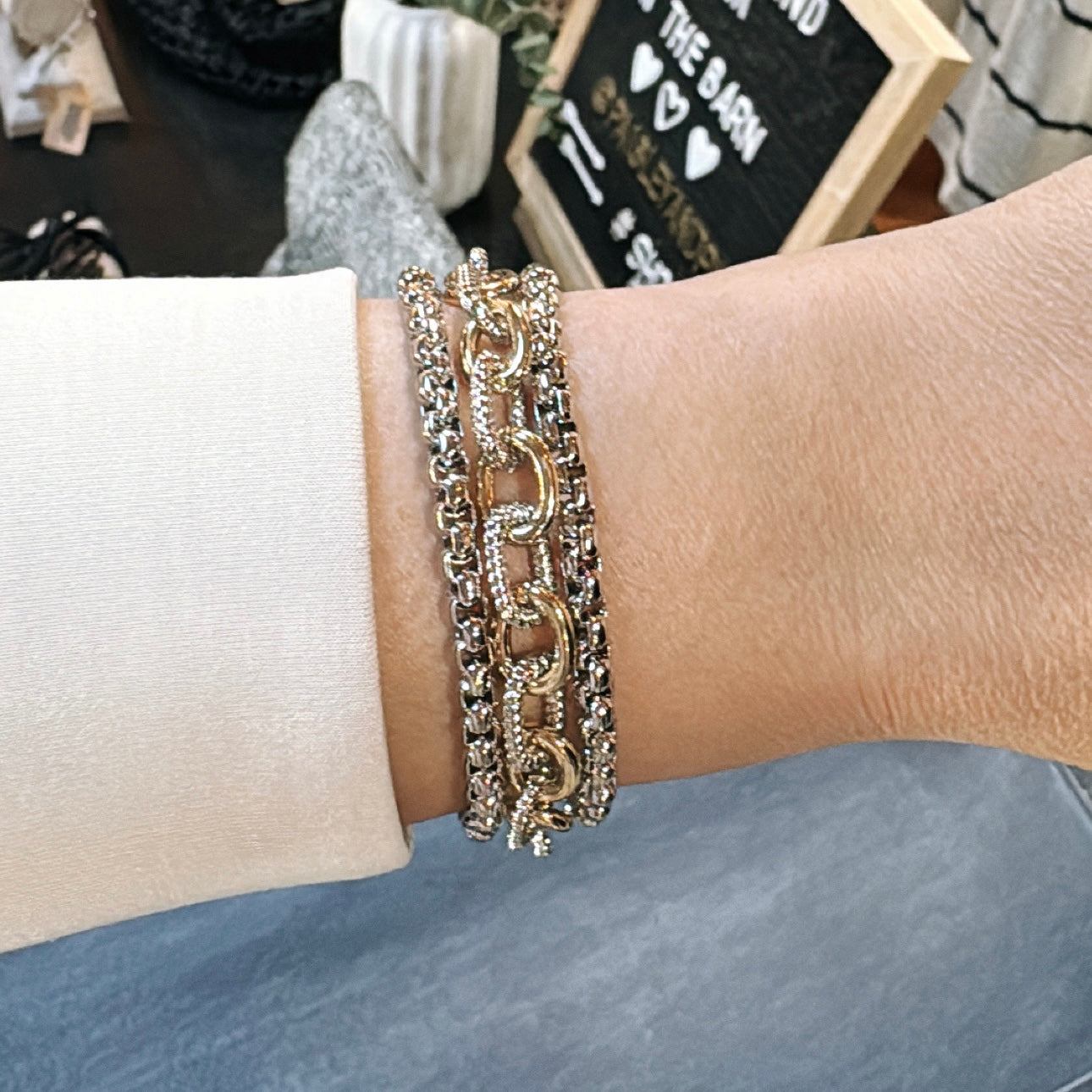 Luxe Cable Bracelet