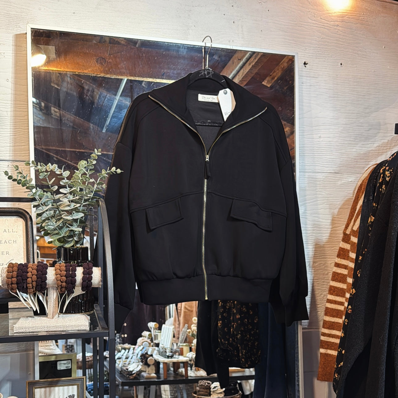 Buttery Modal Jacket - Black