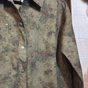 Hawthorne Jacket Olive Floral