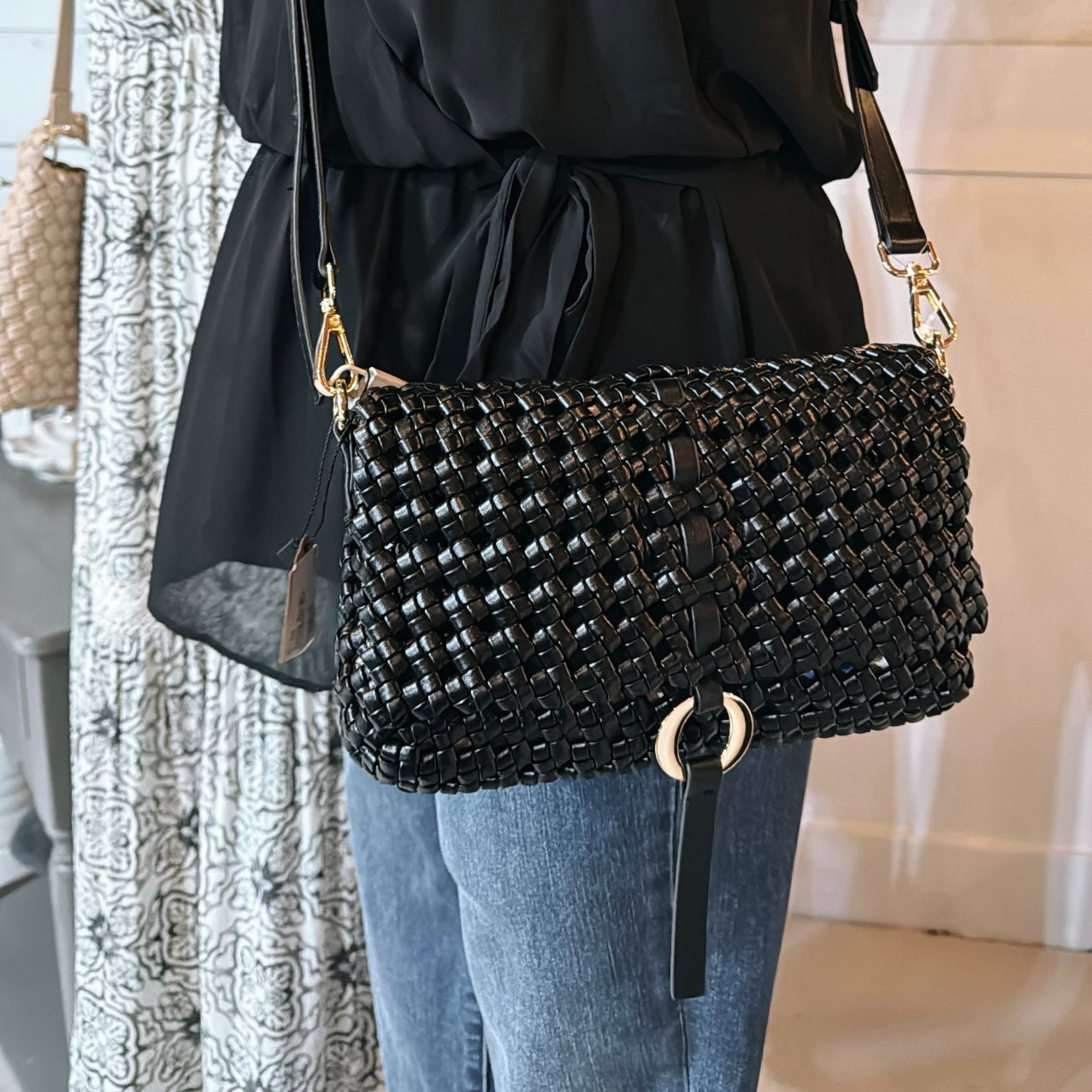Camilla Woven Crossbody
