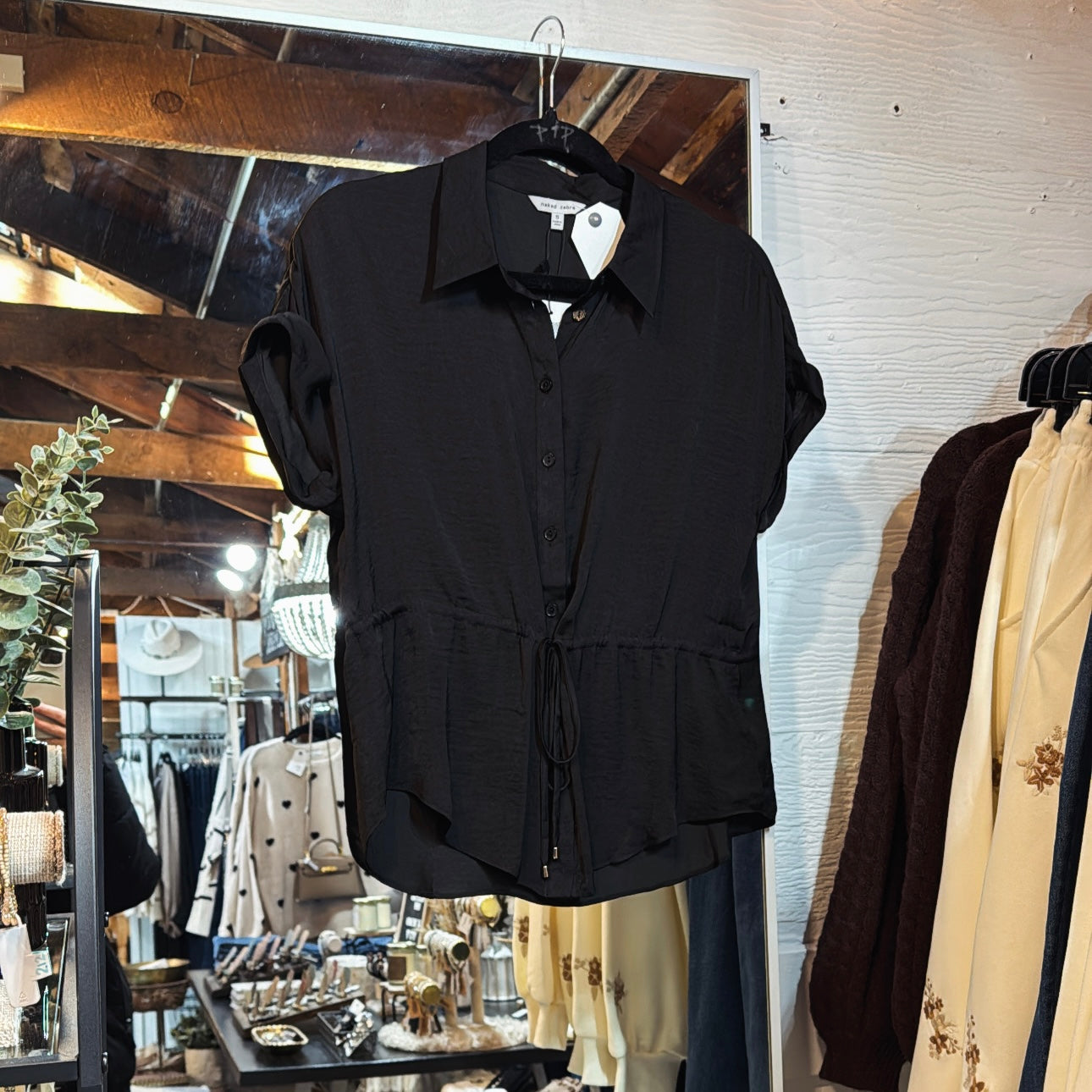 ShortSleeve Bouse w/Belt