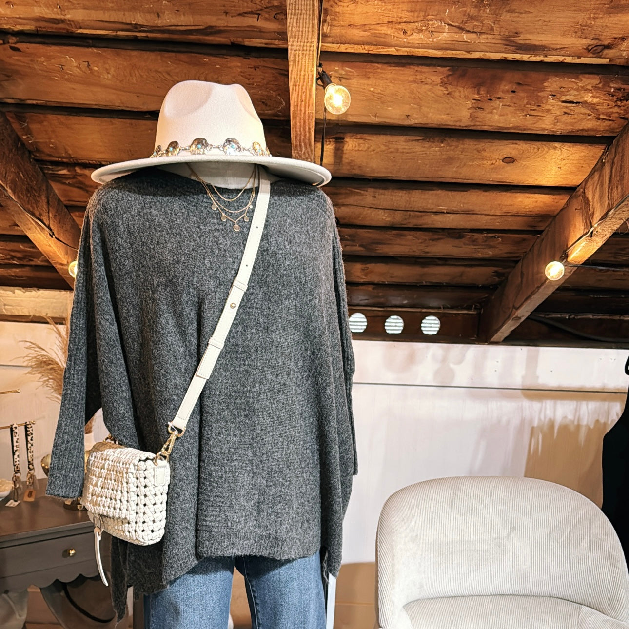 Dolman Sleeve Poncho