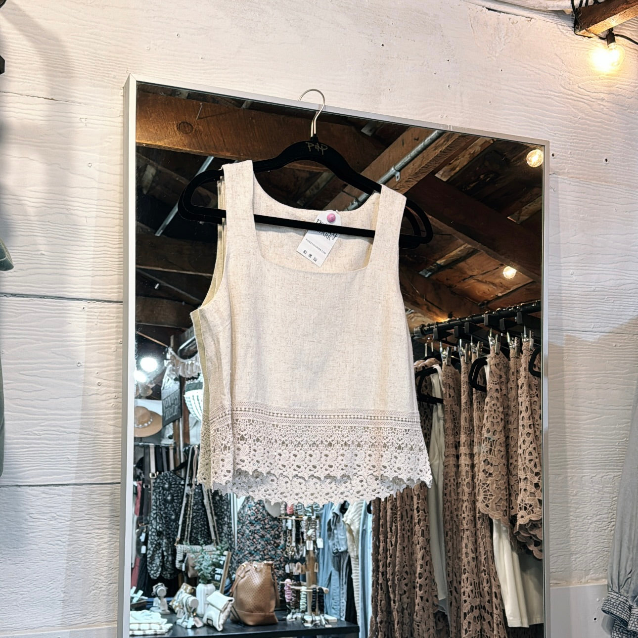 Linen&Lace Tank