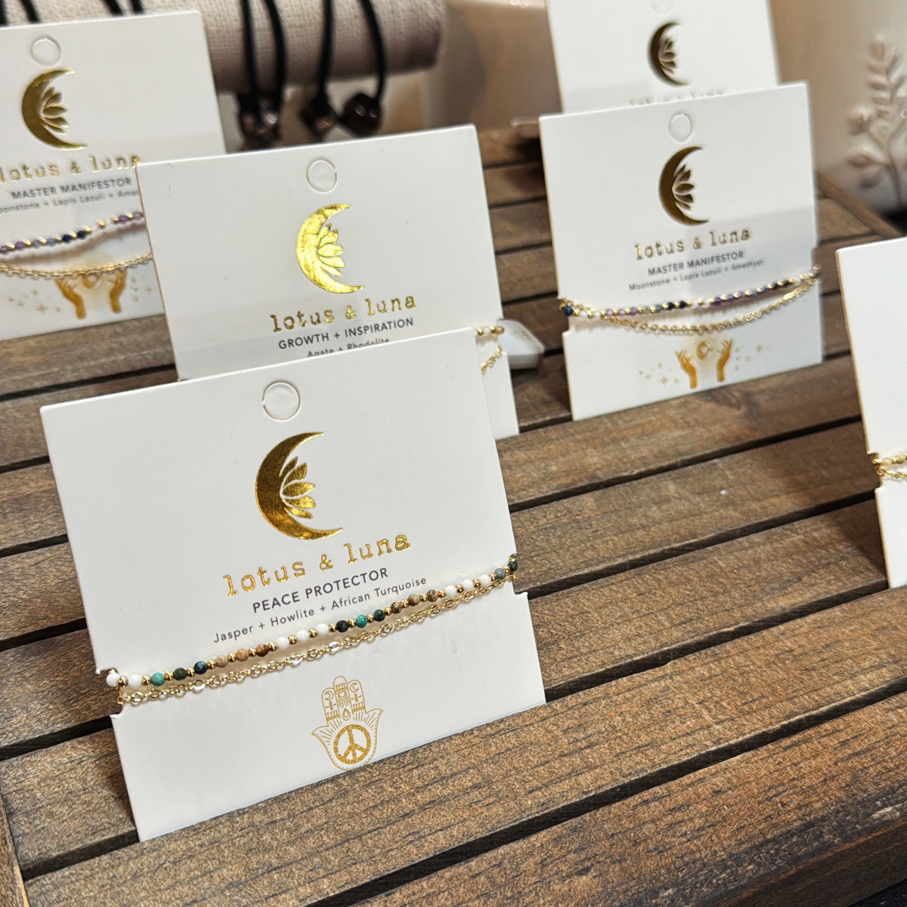 NaturalStone Layered Bracelet