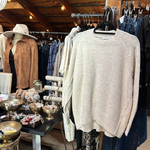 High/Low Oversized Sweater