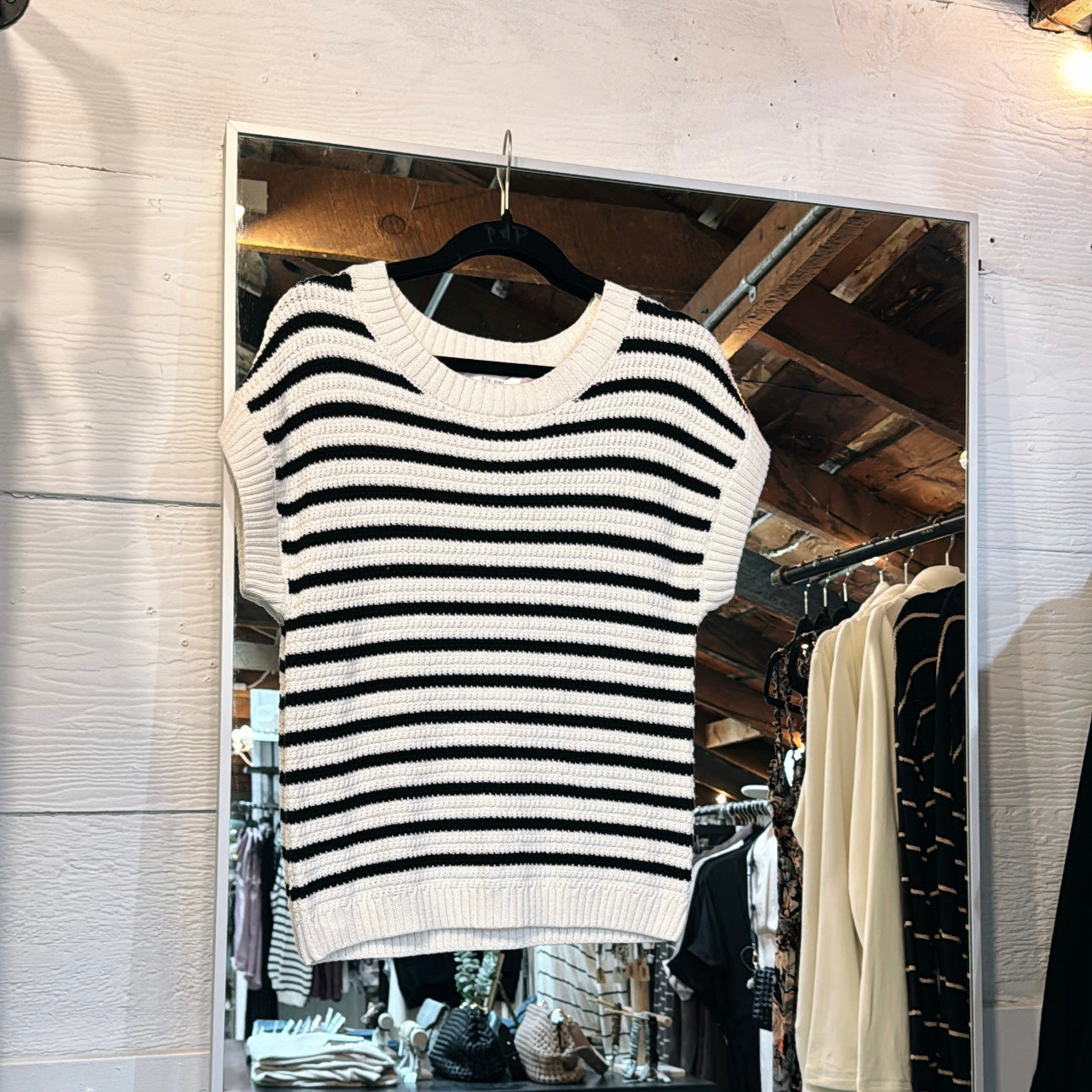 Striped SS Sweater