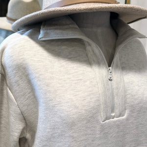 Sporty Zip Pullover