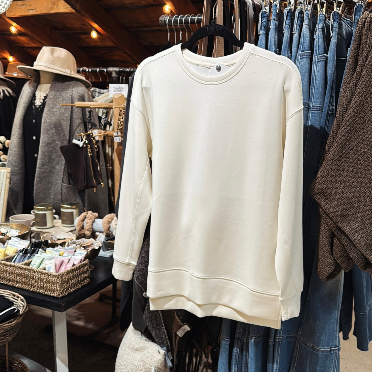 Sandwash Crewneck Pullover