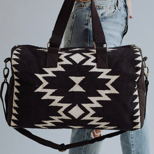 Aztec Cotton Duffel Bag